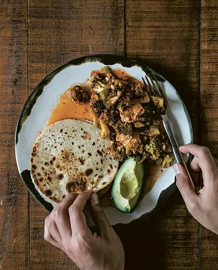 Quesadillas de Brócoli y Tofu