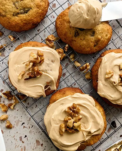 Banana nut bread cookies