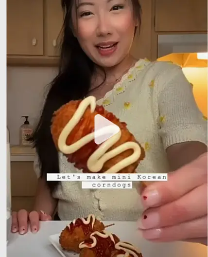 Mini Korean Corndogs