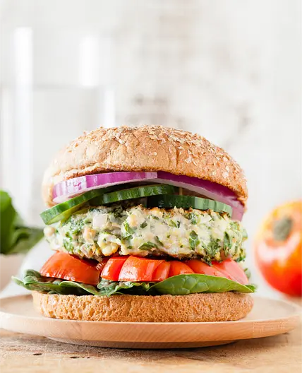 Greek Chicken Burger