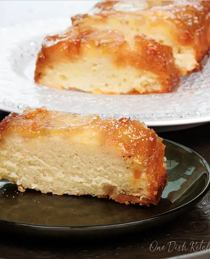Mini Banana Upside Down Cake