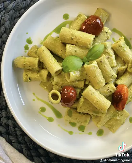 Avocado Pesto Rigatoni