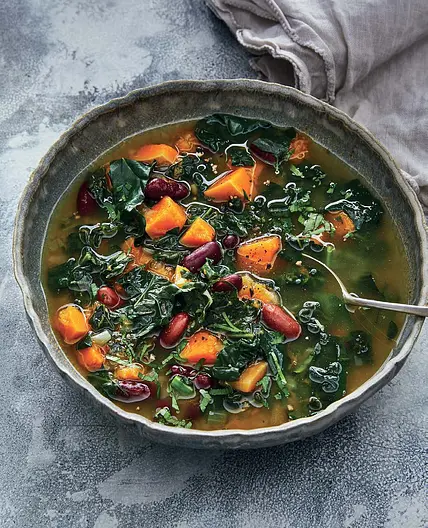 RED BEAN AND BUTTERNUT CALDO VERDE