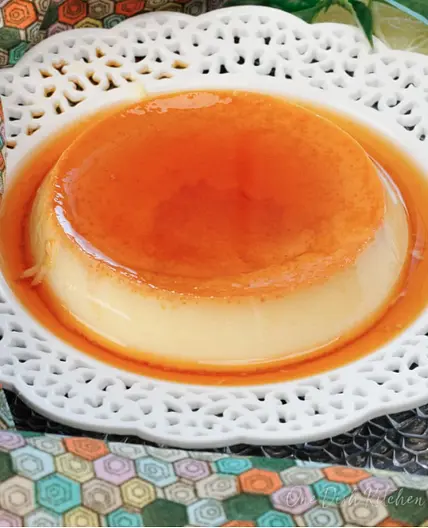 Easy Flan For One