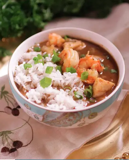 Seafood Gumbo For One