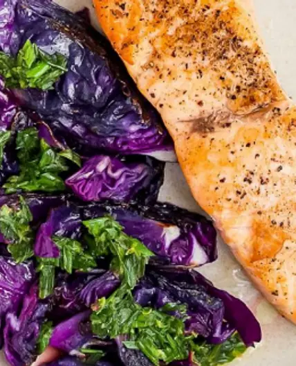 One Pan Lemon & Chive Salmon