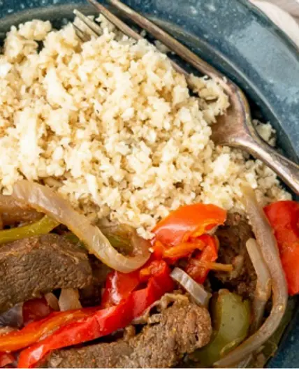 Pressure Cooker Steak Fajita Bowls