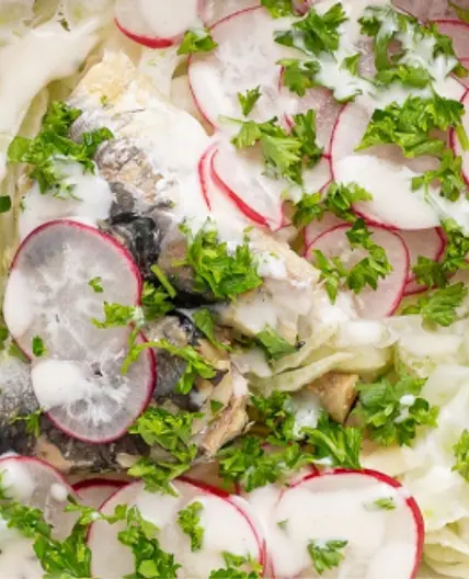 Sardine & Fennel Salad with Lemon Mayo