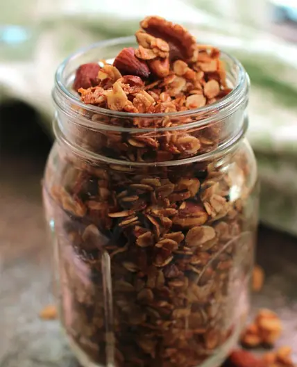 Small Batch Butter Pecan Granola
