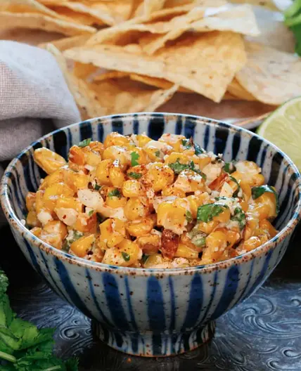 Mexican Corn Dip For One