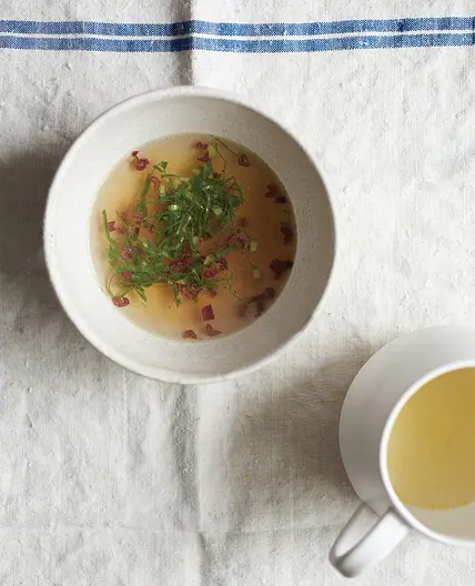 Turmeric Detox Broth with Swiss Chard