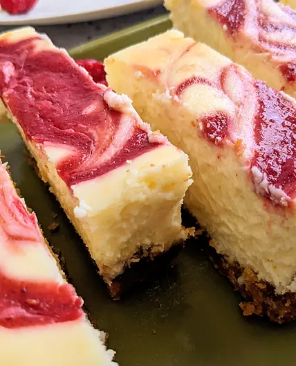 Lemon Raspberry Cheesecake