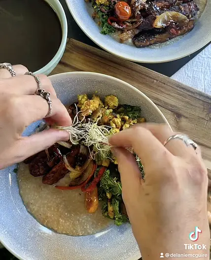 Creamy Vegan Grits