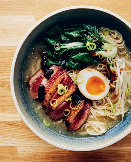 Roast Duck Paitan Ramen