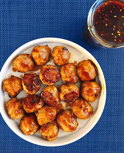 The Tastiest Teriyaki Chicken Ginger Meatballs