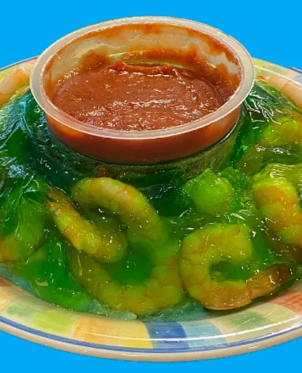 Monstrously Magnificent Shrimp Jello Salad
