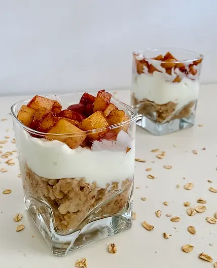 Apple Pie Yogurt Parfait