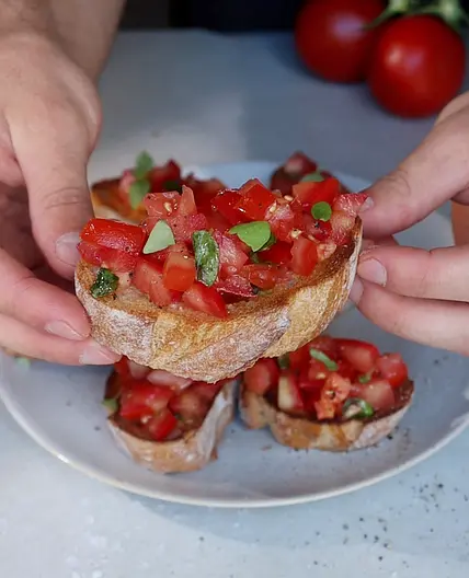 Classic Italian Bruschetta