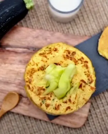 Pancake aux courgettes - DME dès 6 mois
