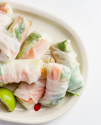 Cathy’s rice wraps
