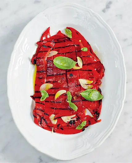 GRIDDLED PEPPERS