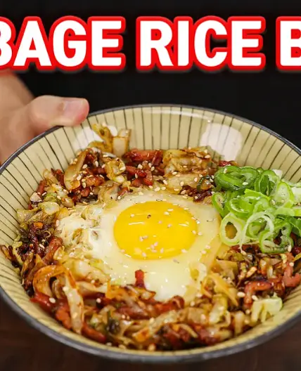 Cabbage Rice Bowl