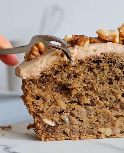 Coffee and Walnut Banana Bread