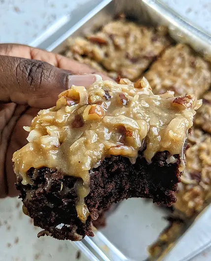 German Chocolate Brownies
