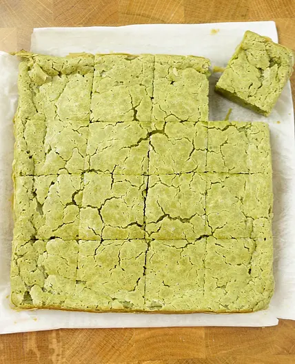 Matcha Butter Mochi