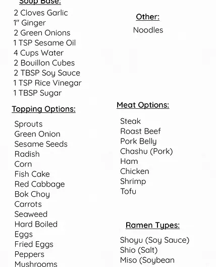 Ramen Bowl