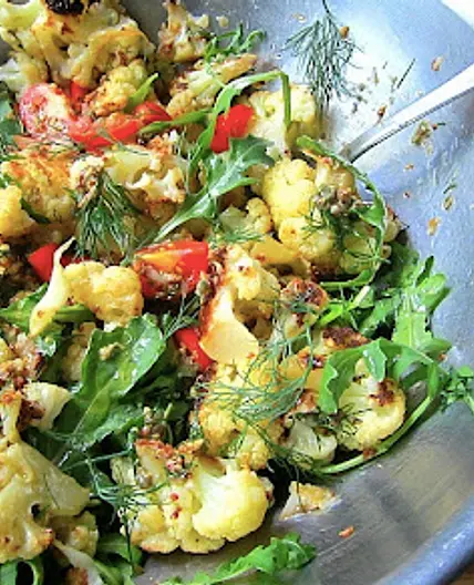 OTTOLENGHI CAULIFLOWER DILL AND CAPER