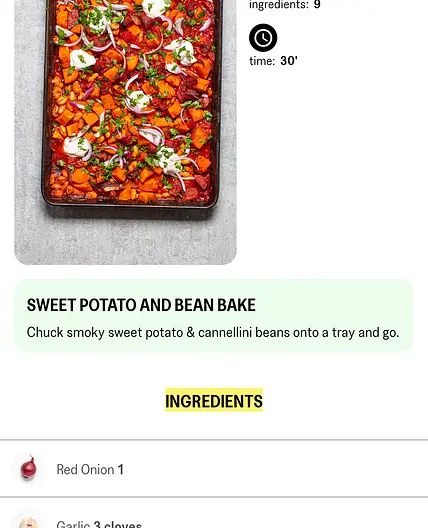 Sweet potato and bean bake sorted3