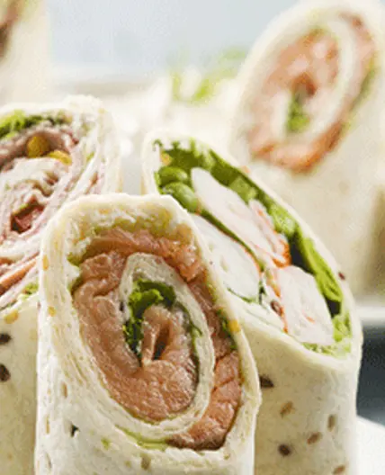 Wrap SAUMON ÉPINARD