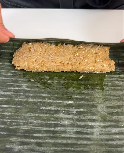 Rice Cakes in Banana Leaf (Suman)