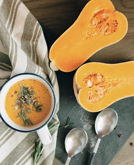 Cumin Flavored Velvety Pumpkin Soup