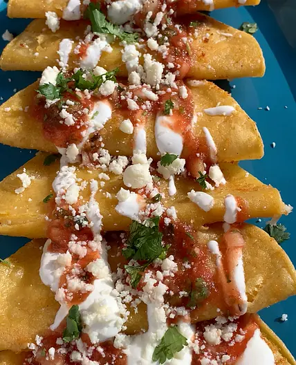 Tacos Durados Using Leftover Mashed Potatoes