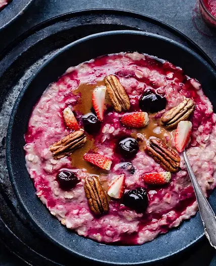 Gesundes Beeren Porridge