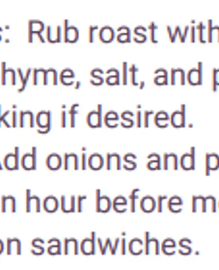French dip sandwiches