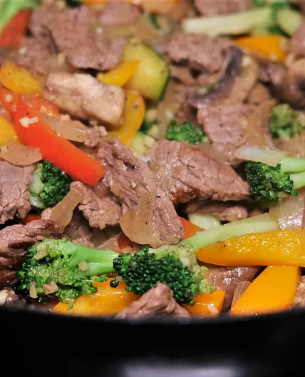 Ginger Beef Stir Fry