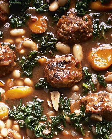 Meatball & Cannellini Bean One-Pot