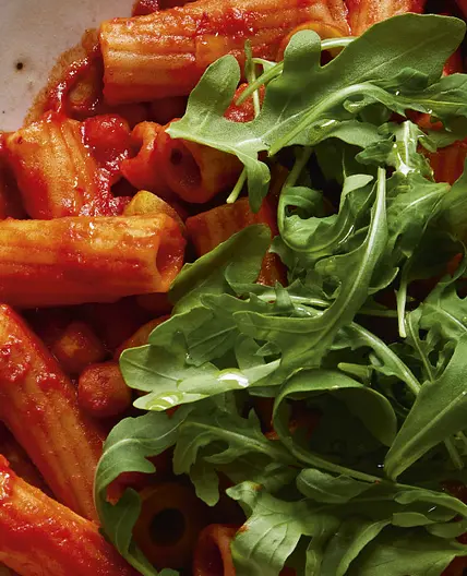 Tomato & Chickpea Pasta