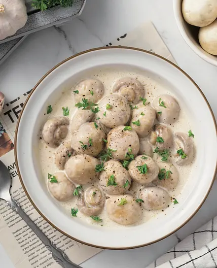 Cream Mushrooms