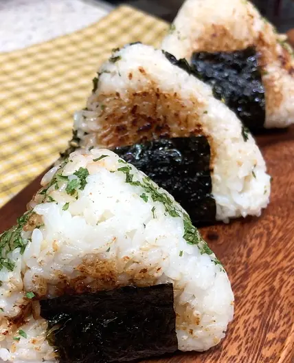 Grilled Tuna Mayo Onigiri