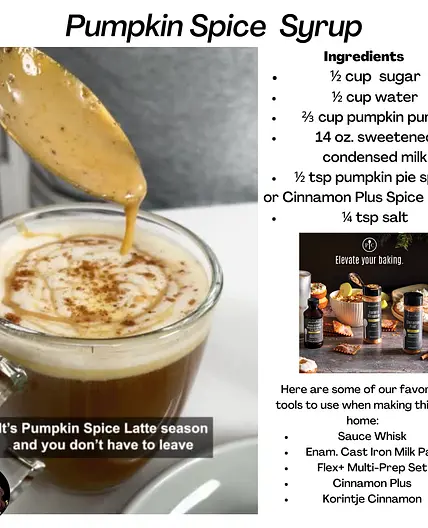 Pumpkin Spice Syrup