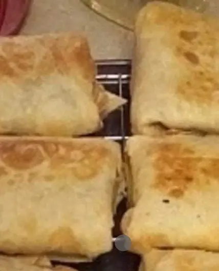 Baked Chicken Chimichangas