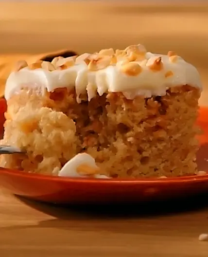 Coffee & Hazelnut Cake with Whipped Cream Frosting