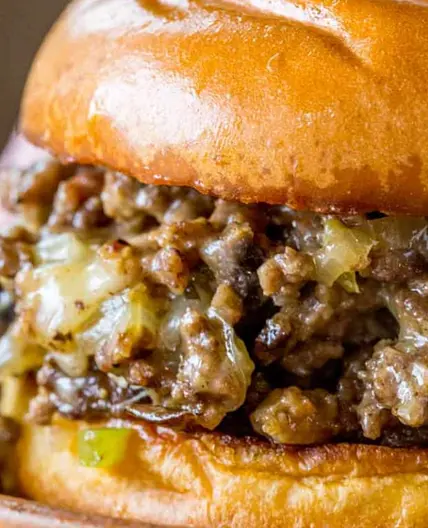 Philly cheese steak sloppy joes