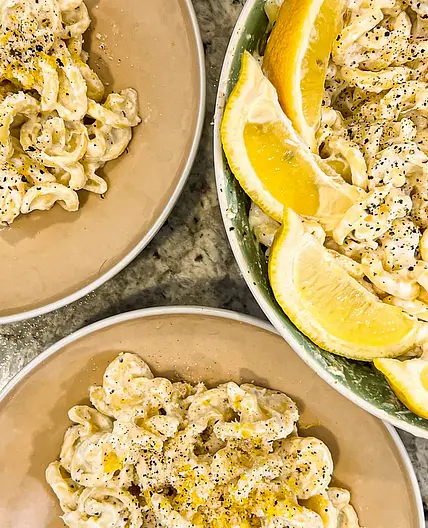 Bottom-Friendly Lemon Ricotta Pasta
