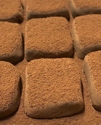 Two-Ingredient Chewy Chocolate Truffles