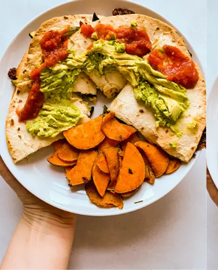 WWL Sheet Pan Quesadillas w/sweet potatoes